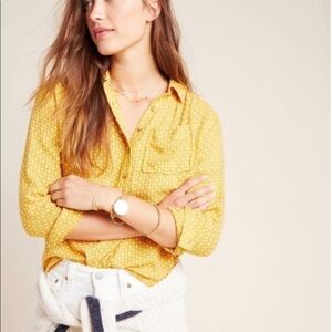 Anthropologie ~ Isadora Button-Back Tunic